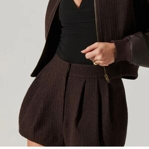 ASTR Stylish Brown Shorts